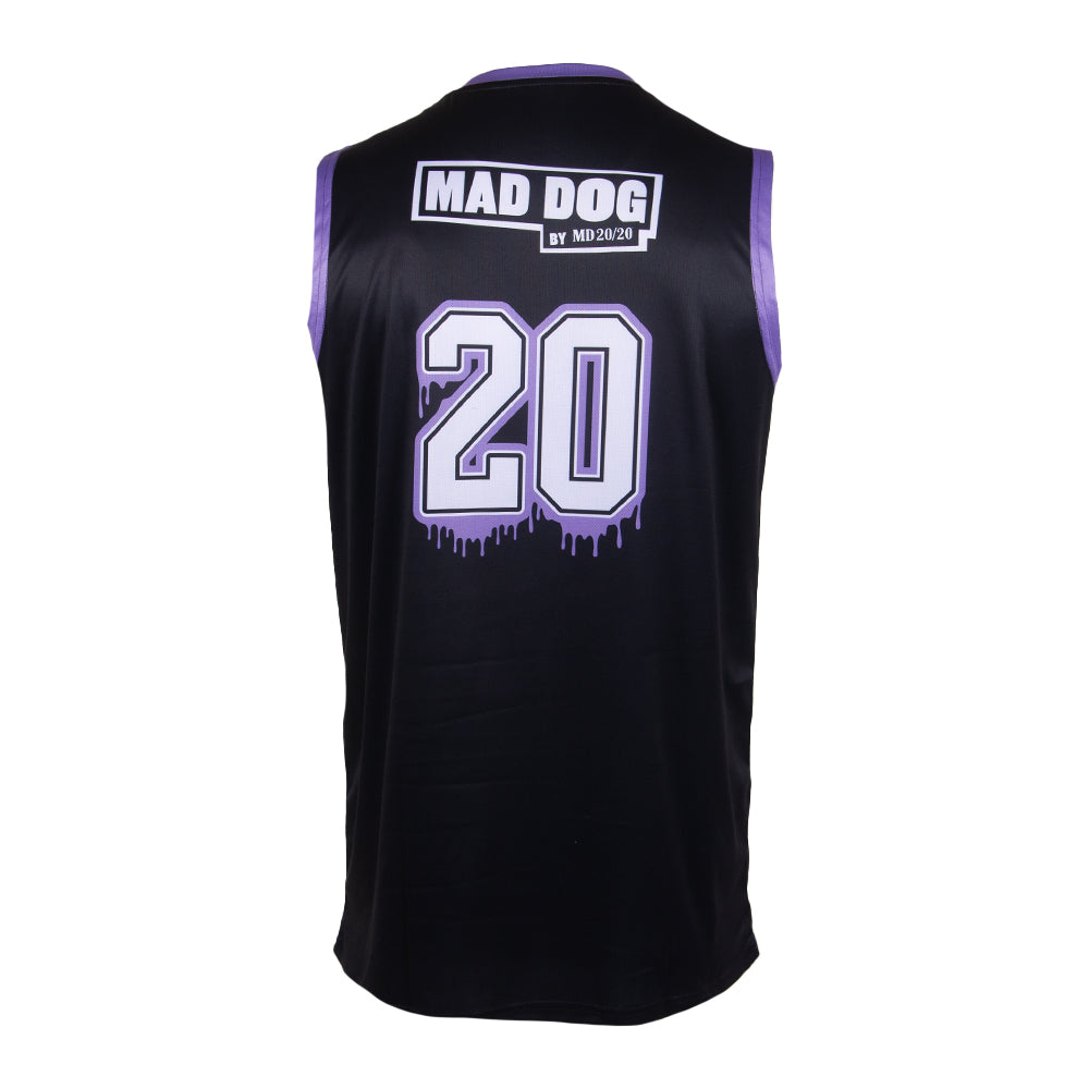 Team Purple Drip Basketball Jersey