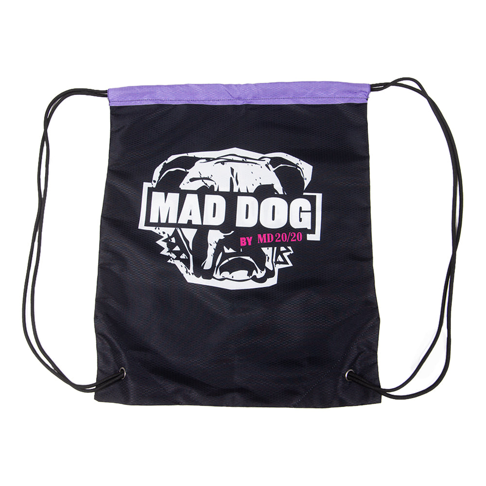 Team Purple Drip Drawstring Bag