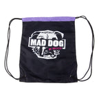 Team Purple Drip Drawstring Bag