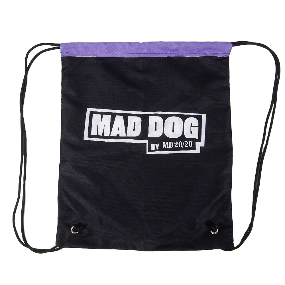 Team Purple Drip Drawstring Bag