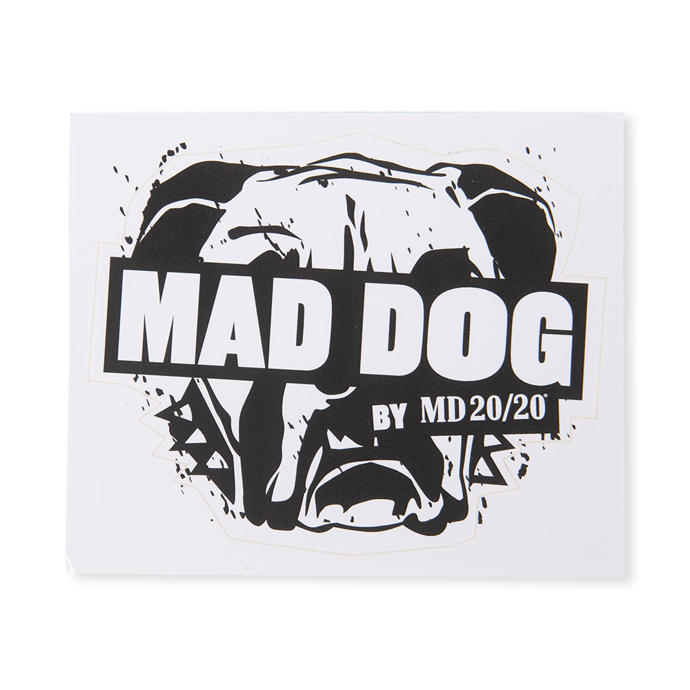 MAD DOG by MD 20/20 Logo Decal Sticker